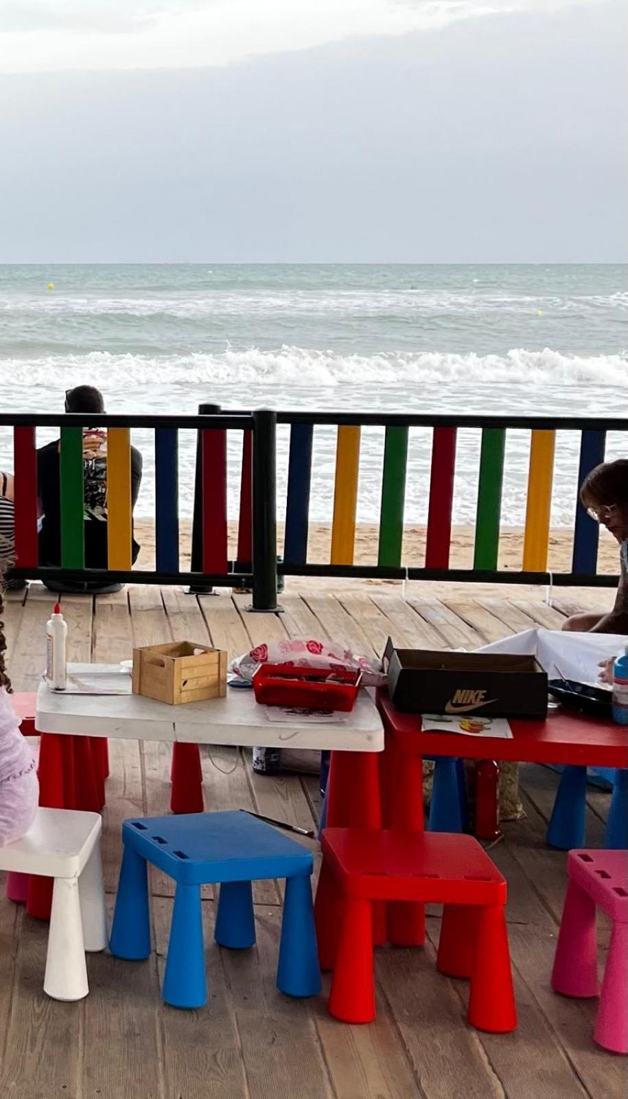 Acogedor Y Amplio Apartamento Familiar A Pie De Playa 卡拉费尔 外观 照片